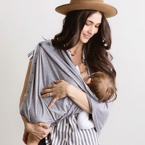 Nuroo nursing cover scarf Navy